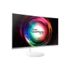 מסך מחשב Samsung C32H711QEM קעור 31.5" WQHD, 2K VA צבע לבן - יבואן רשמי