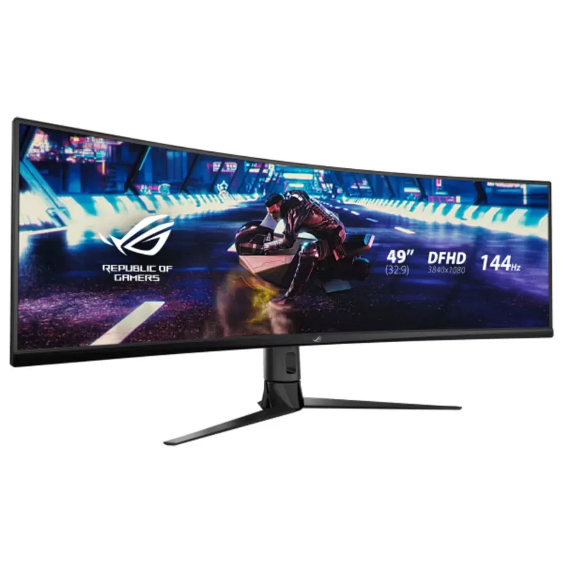Gaming Monitor Asus ROG Strix XG49VQ 90LM04H0-B01170 Curved 49" 144Hz QHD, 2K VA
