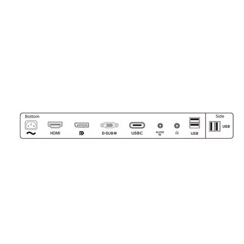 מסך מחשב Philips 243B9 23.8" 75Hz FHD IPS - יבואן רשמי