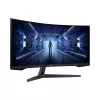מסך גיימינג Samsung Odyssey G5 C34G55TWWM קעור 34" 165Hz UWQHD VA צבע שחור - יבואן רשמי
