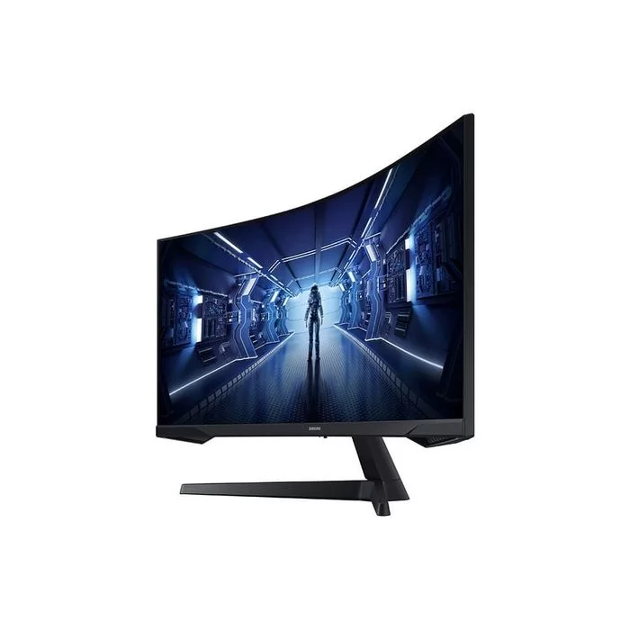 מסך גיימינג Samsung Odyssey G5 C34G55TWWM קעור 34" 165Hz UWQHD VA צבע שחור - יבואן רשמי