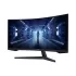 Игровой Монитор Samsung Odyssey G5 C34G55TWWM изогнутый 34" 165Hz UWQHD VA - официальный импортер