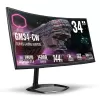 מסך גיימינג Cooler Master CMI-GM34-CW קעור 34" 144Hz UWQHD VA מסך גיימינג Cooler Master CMI-GM34-CW קעור 34" 144Hz UWQHD VA