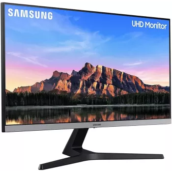 מסך מחשב Samsung U28R550UQR 28" 60Hz UHD, 4K IPS צבע אפור כחול כהה - יבואן רשמי