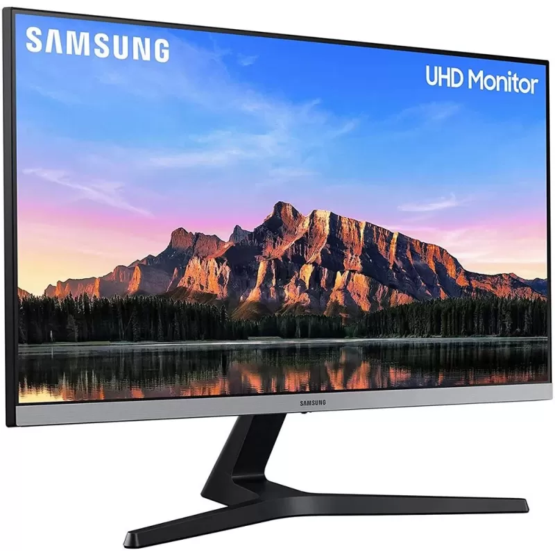 מסך מחשב Samsung U28R550UQR 28" 60Hz UHD, 4K IPS צבע אפור כחול כהה - יבואן רשמי