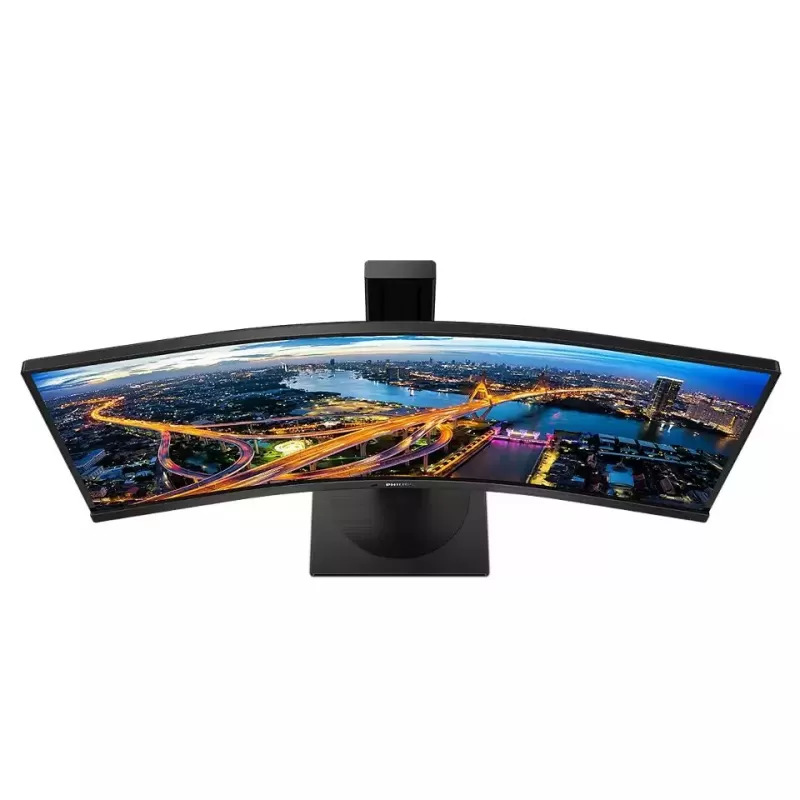 Сверхширокий ЖК-монитор с портом USB-C Philips 346B1C изогнутый 34" 100Hz UWQHD VA Цвет:чёрный - официальный импортер Сверхширокий ЖК-монитор с портом USB-C Philips 346B1C изогнутый 34" 100Hz UWQHD VA Цвет:чёрный - официальный импортер