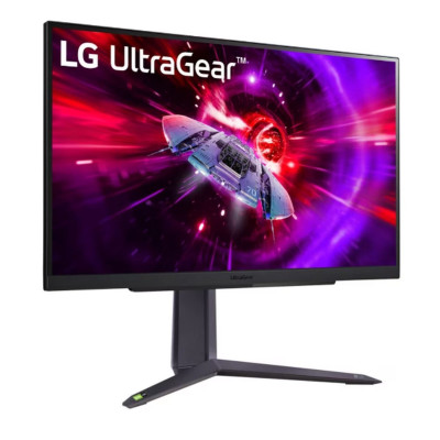 מסך מחשב LG 27GR75Q-B 27" 144Hz WQHD, 2K IPS צבע שחור - יבואן רשמי