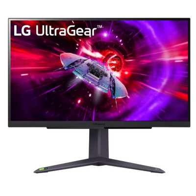 מסך מחשב LG 27GR75Q-B 27" 144Hz WQHD, 2K IPS צבע שחור - יבואן רשמי