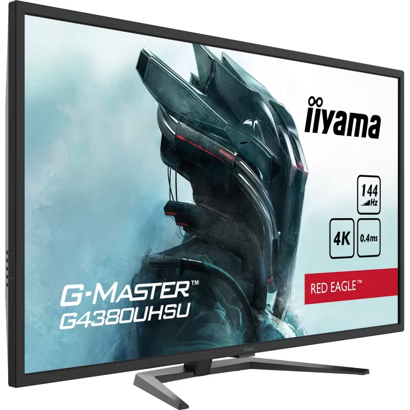 Gaming Monitor IIYAMA G-MASTER G4380UHSU-B1 G4380UHSU-B1 43" 144Hz 4K, UHD VA Color:black Gaming Monitor IIYAMA G-MASTER G4380UHSU-B1 G4380UHSU-B1 43" 144Hz 4K, UHD VA Color:black