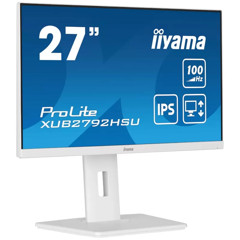 Computer Monitor IIYAMA ProLite XUB2792HSU-W6 XUB2792HSU-W6 27" 100Hz FHD IPS Color:white
