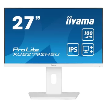 Computer Monitor IIYAMA ProLite XUB2792HSU-W6 XUB2792HSU-W6 27" 100Hz FHD IPS Color:white