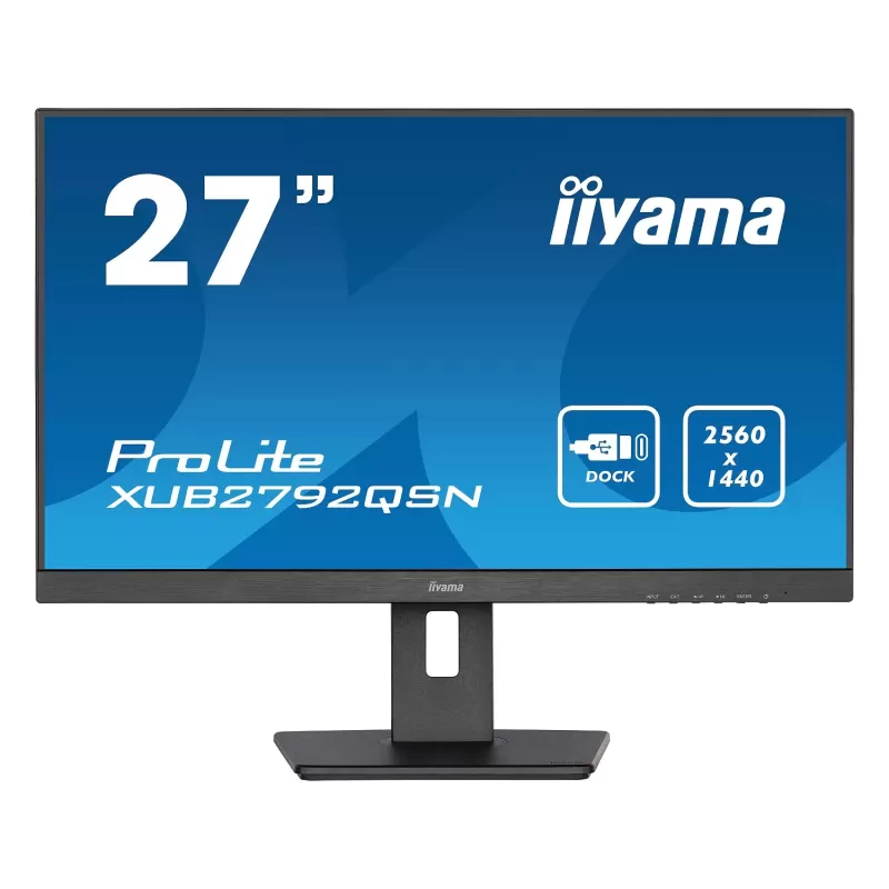 Computer Monitor IIYAMA ProLite XUB2792QSN-B5 XUB2792QSN-B5 27" 75Hz 2K, QHD IPS Color:black
