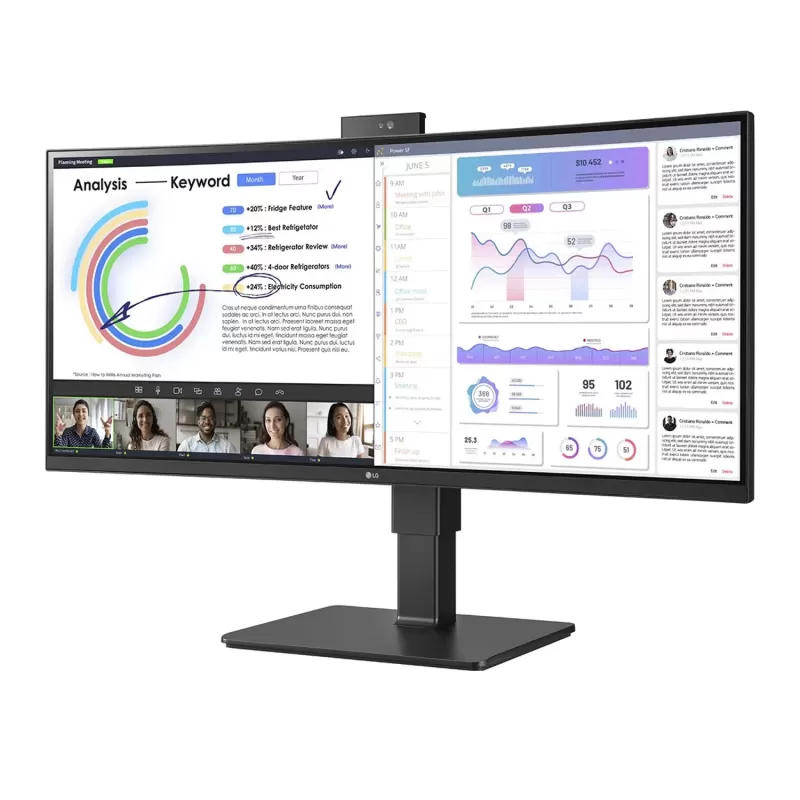 Монитор для ПК LG 34BQ77QC-B 34' UltraWide IPS WQHD 60Hz 5ms 3800R 34BQ77QC-B 34" 2K, QHD - параллельный импортер Монитор для ПК LG 34BQ77QC-B 34' UltraWide IPS WQHD 60Hz 5ms 3800R 34BQ77QC-B 34" 2K, QHD - параллельный импортер