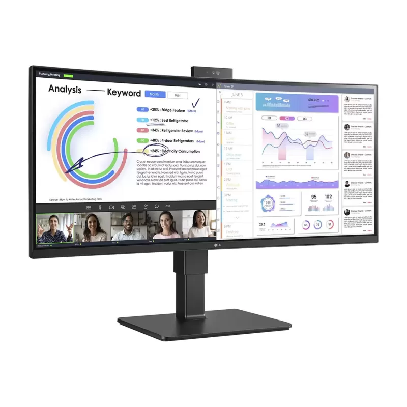 Монитор для ПК LG 34BQ77QC-B 34' UltraWide IPS WQHD 60Hz 5ms 3800R 34BQ77QC-B 34" 2K, QHD - параллельный импортер Монитор для ПК LG 34BQ77QC-B 34' UltraWide IPS WQHD 60Hz 5ms 3800R 34BQ77QC-B 34" 2K, QHD - параллельный импортер