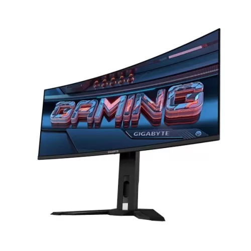 מסך מחשב Gigabyte MO34WQC 34" OLED WQHD 175Hz 0.03ms 1800R MO34WQC קעור UWQHD QD-OLED צבע שחור - יבואן רשמי