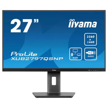 Монитор для ПК IIYAMA XUB2797QSNP-B1 27" ProLite IPS WQHD 100Hz 1ms XUB2797QSNP-B1 2K, QHD