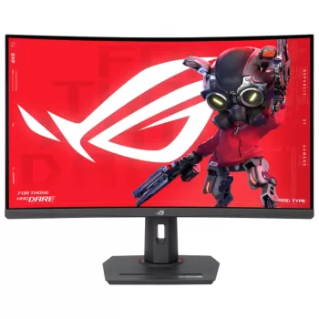 מסך מחשב לגיימינג Asus ROG Strix XG32WCS 31.5" VA QHD 180Hz 1ms 1500R 90LM0AC0-B01970 UWQHD צבע שחור