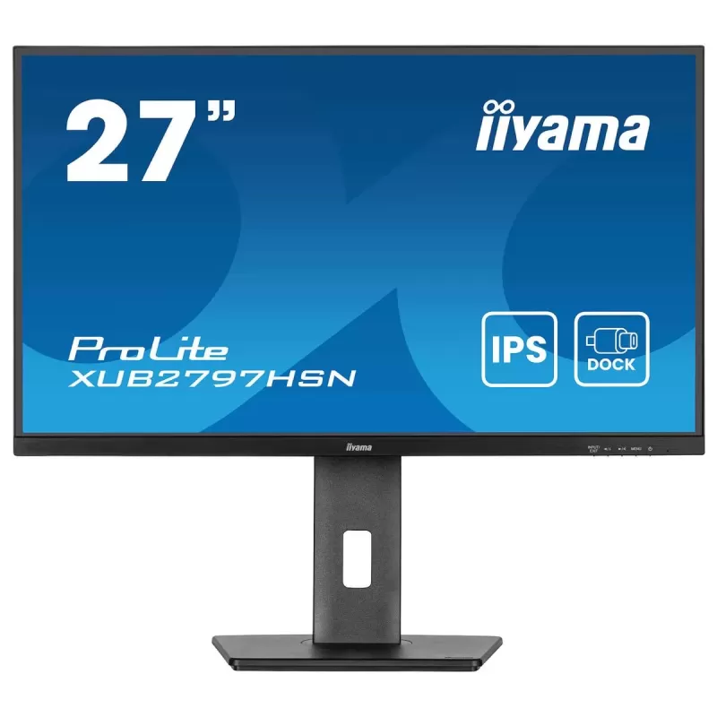 מסך מחשב IIYAMA 27" ProLite IPS FHD 100Hz 1ms XUB2797HSN-B2 צבע שחור