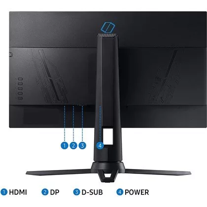 Игровой монитор Samsung S27DG302EM 27" FHD VA Цвет:чёрный - официальный импортер