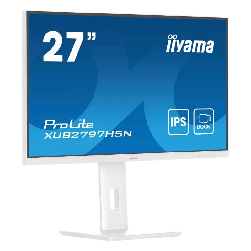Computer Monitor IIYAMA ProLite XUB2797HSN-W2 27" 100Hz FHD IPS Color:white
