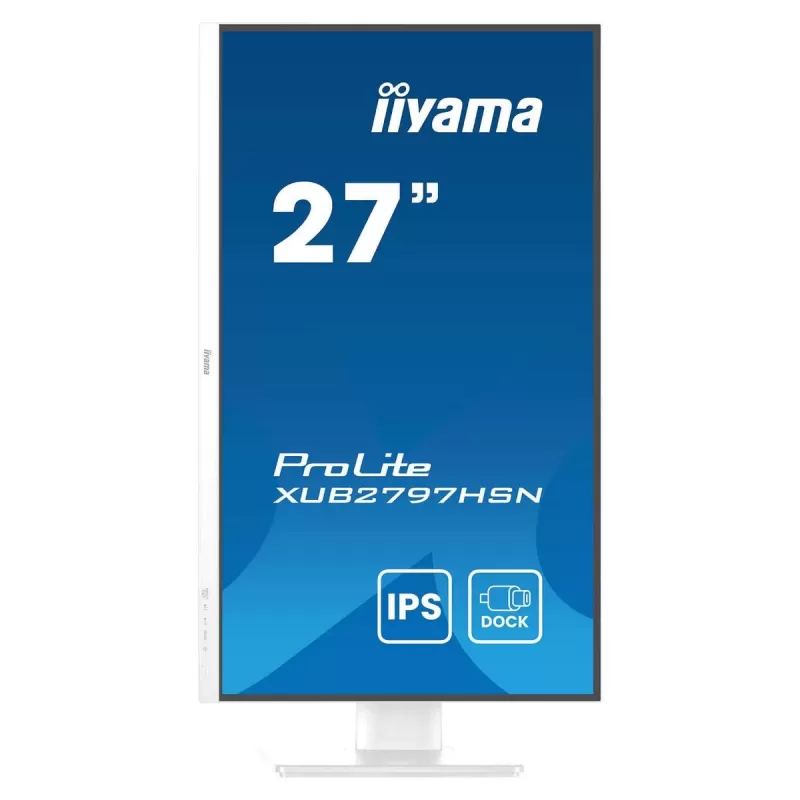 Computer Monitor IIYAMA ProLite XUB2797HSN-W2 27" 100Hz FHD IPS Color:white