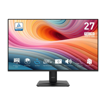 מסך מחשב עסקי MSI PRO MP275 E2 4711377303125 27" 120Hz FHD IPS צבע שחור