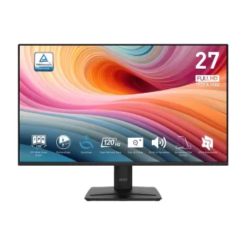 מסך מחשב עסקי MSI PRO MP275 E2 27" 120Hz FHD IPS צבע שחור
