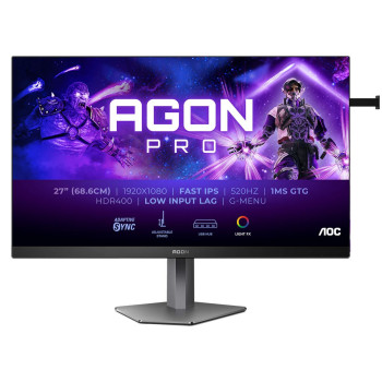 Gaming computer monitor AOC AGON Pro AG276FK 27" 520Hz IPS Color:black - parallel importer
