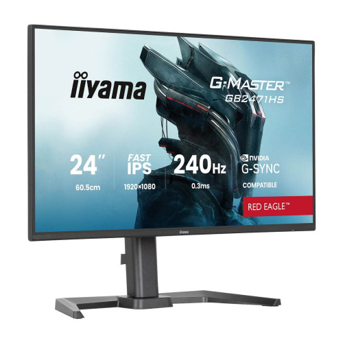 Gaming computer monitor IIYAMA G-Master GB2471HS-B1 23.8" 240Hz IPS Color:black