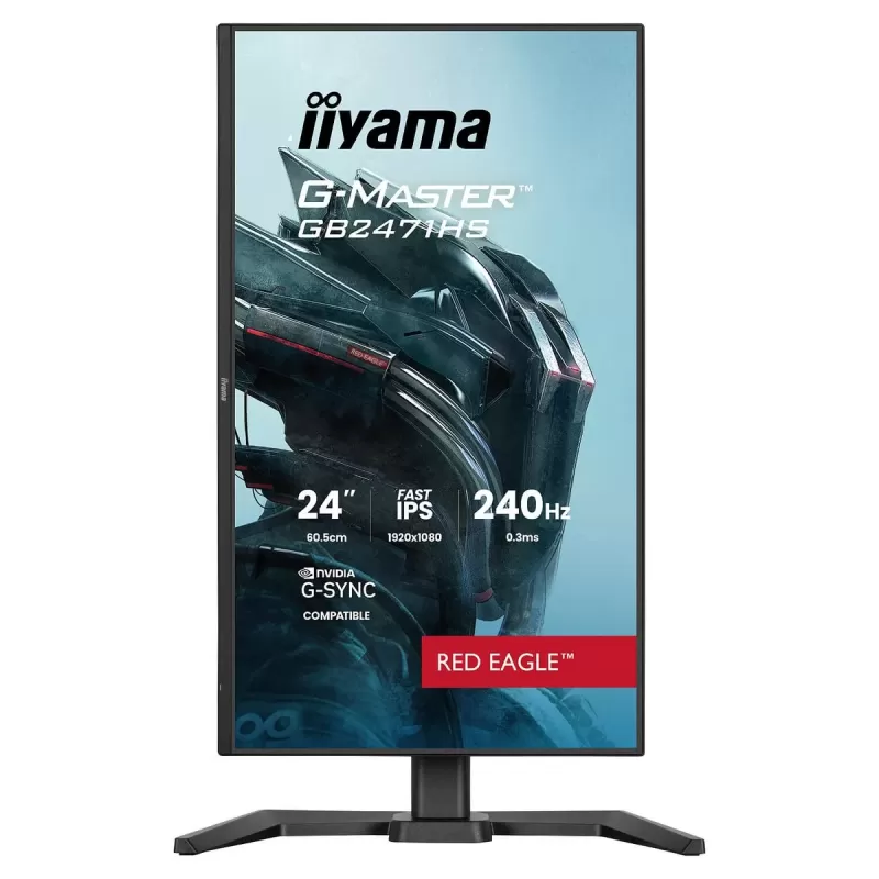 Gaming computer monitor IIYAMA G-Master GB2471HS-B1 23.8" 240Hz FHD IPS Color:black