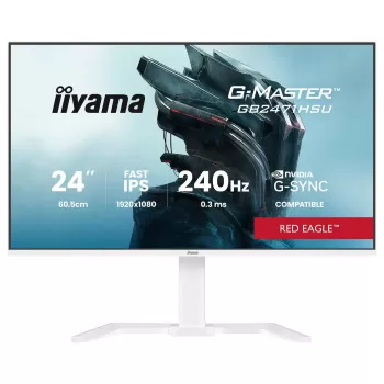 Монитор для ПК IIYAMA G-Master white GB2471HSU-W1 23.8" FHD IPS