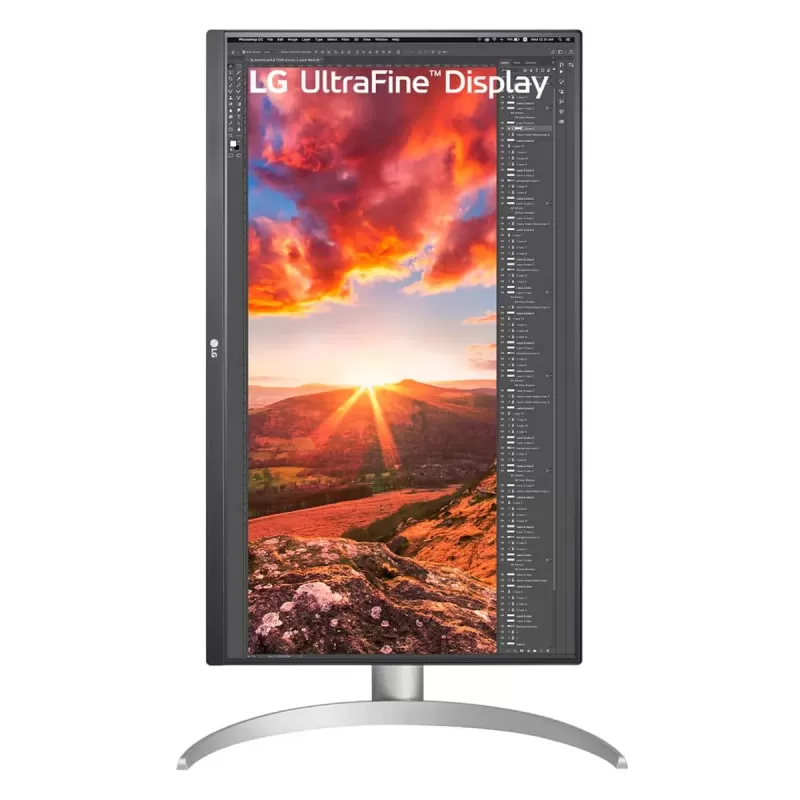 Computer Monitor LG UltraFine white 27UP850K-W 27" 60Hz 4K, UHD IPS - parallel importer