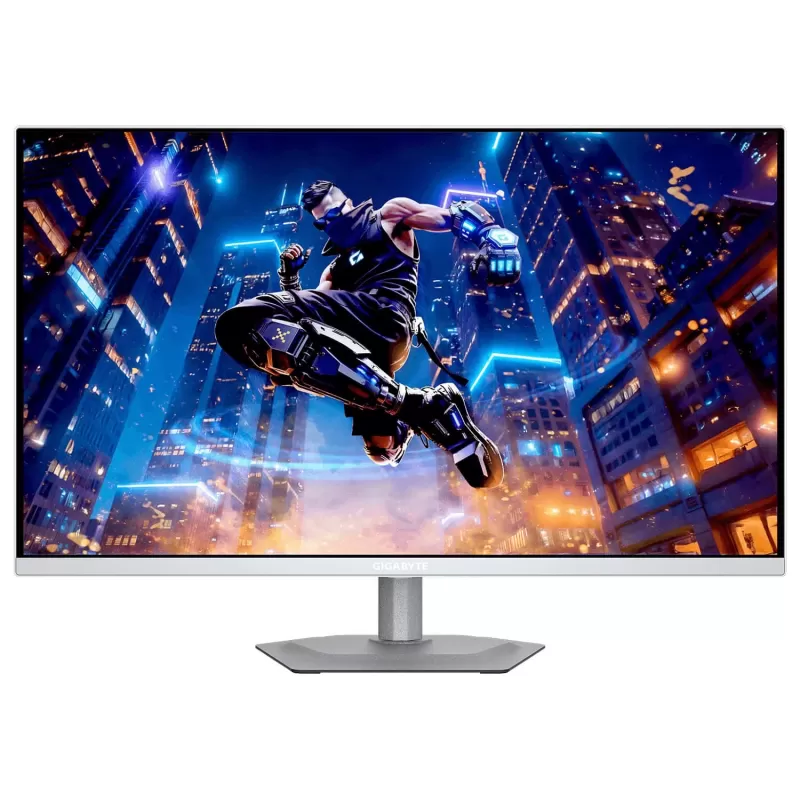 מסך מחשב Gigabyte MO27Q2AICE 27" 280Hz 2K, QHD OLED צבע לבן