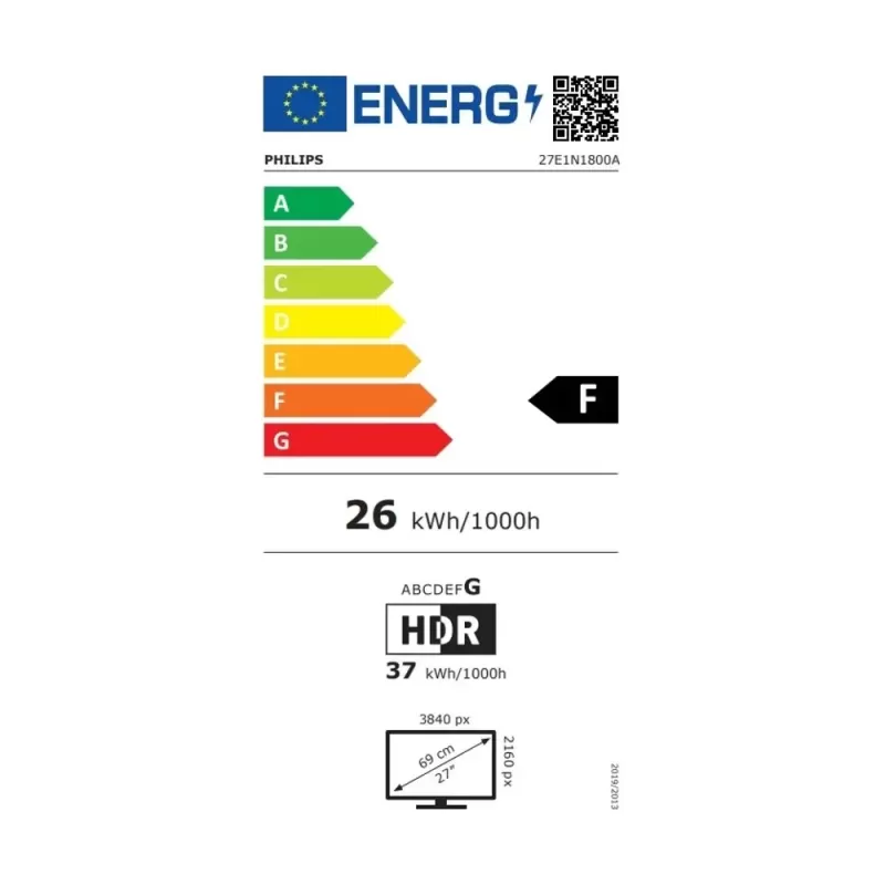 Монитор для ПК Philips 4K "HD 27E1N1800A/00 27 27E1N1800A/00 27" IPS Монитор для ПК Philips 4K "HD 27E1N1800A/00 27 27E1N1800A/00 27" IPS