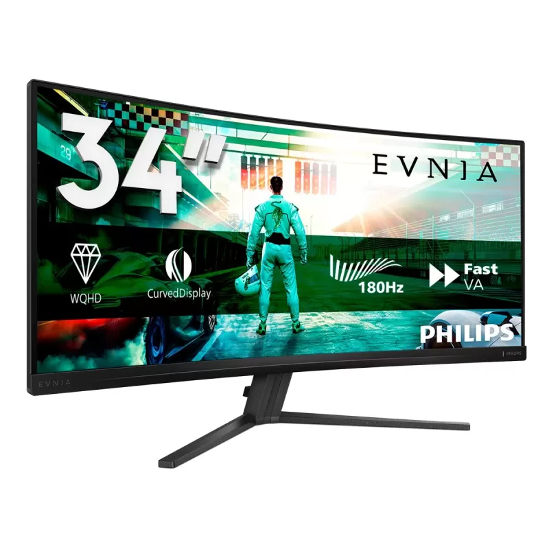 Computer Monitor Philips 34M2C3500L EVNIA 34" Curved Gaming 34M2C3500L/00 VA