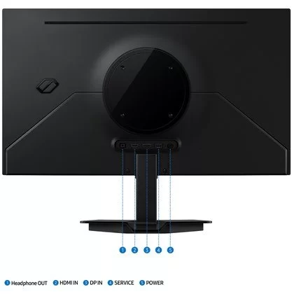 מסך מחשב Samsung 27" QHD 180Hz 0.03ms OLED Gaming Monitor S27FG502SU