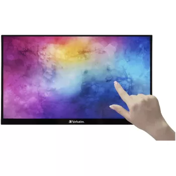 מסך נייד Verbatim PMT-14 Portable Touchscreen Monitor 14" 49591 IPS