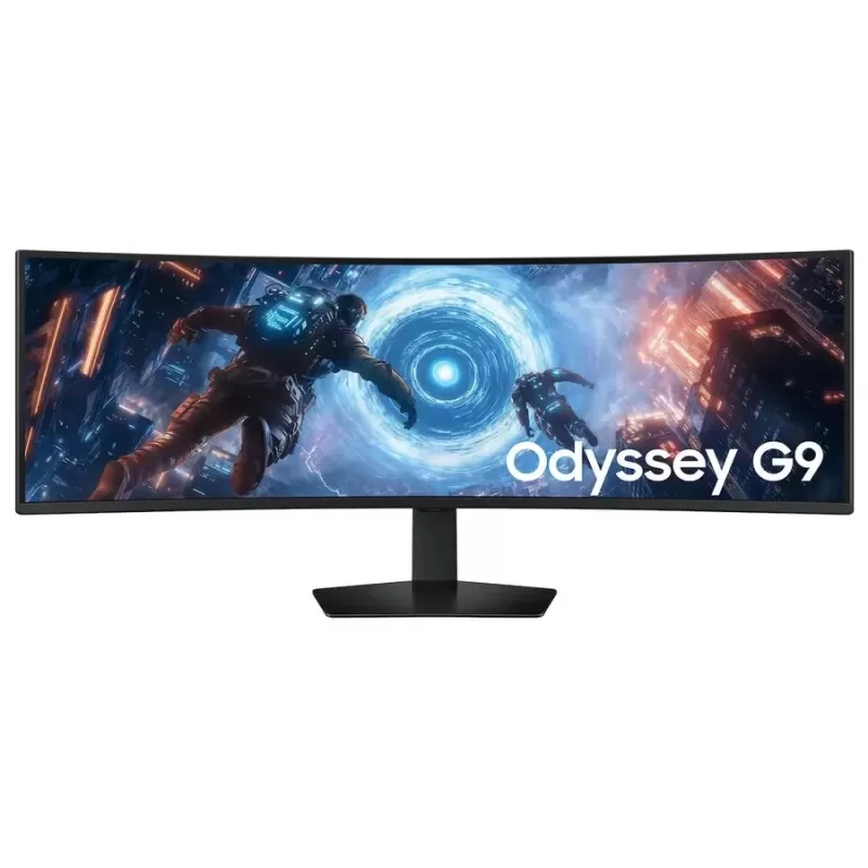 Computer Monitor Samsung 49" Dual QHD 144Hz 1ms VA S49FG912EU Color:black - parallel importer