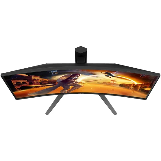 מסך גיימינג AOC C27G4Z2 27" Curved Full HD VA 260Hz C27G4Z2 FHD צבע שחור, אדום - יבואן מקביל