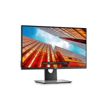 מסך מחשב Dell P2418D 24" WQHD, 2K IPS צבע שחור, כסוף