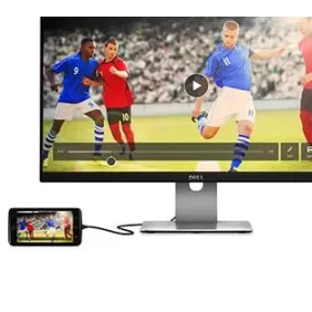 Computer Monitor Dell S2415H 23.8" FHD IPS Color:black, silver