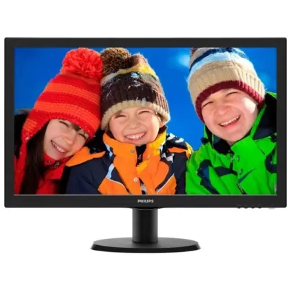 Монитор для ПК Philips 243V5QHABA 23.6" FHD VA Цвет:чёрный - официальный импортер