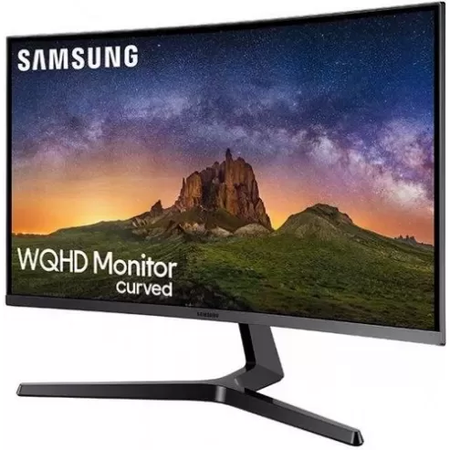 Gaming Monitor Samsung C27JG50QQM Curved 27" 144Hz WQHD, 2K VA Color:black - official importer