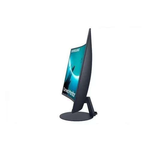 מסך מחשב Samsung C24T550FDM קעור 23.6" 75Hz FHD Free צבע אפור - יבואן רשמי