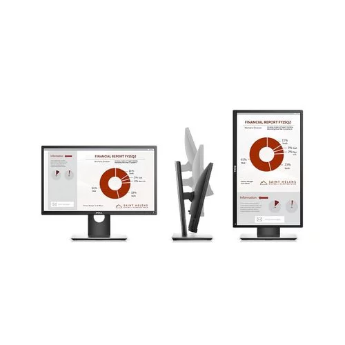 מסך מחשב Dell P2217H 21.5" 60Hz FHD IPS צבע שחור