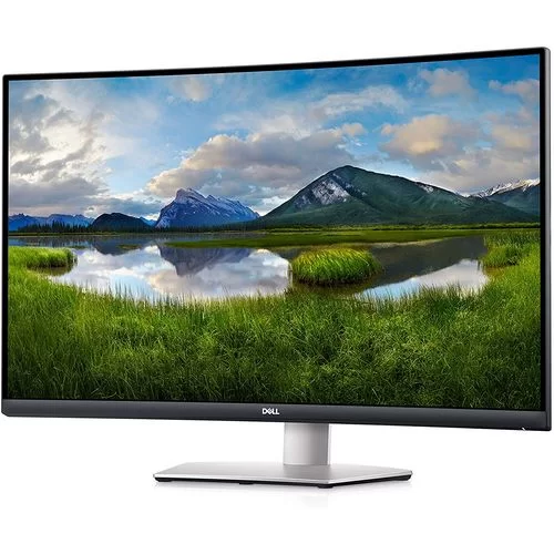 מסך מחשב Dell S3221QS 32" UHD, 4K VA צבע שחור, כסוף