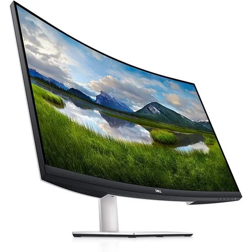 מסך מחשב Dell S3221QS 32" UHD, 4K VA צבע שחור, כסוף