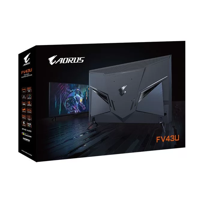 Gaming Monitor Gigabyte AORUS FV43U 43" 144Hz 4K UHD VA - official importer Gaming Monitor Gigabyte AORUS FV43U 43" 144Hz 4K UHD VA - official importer