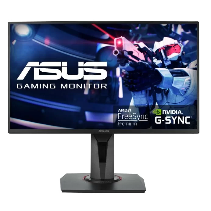 מסך גיימינג Asus VG258QR 24.5" 165Hz FHD TN צבע שחור