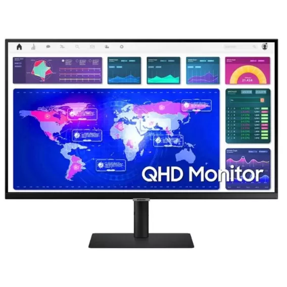 מסך מחשב Samsung S32A600UUM 32" WQHD, 2K VA צבע שחור - יבואן רשמי מסך מחשב Samsung S32A600UUM 32" WQHD, 2K VA צבע שחור - יבואן רשמי